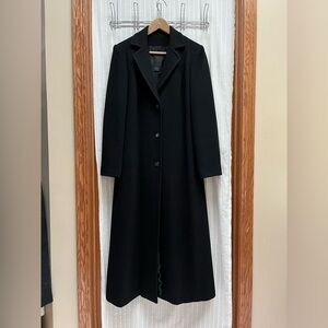 Calvin Klein collection wool cashmere long coat Size 6